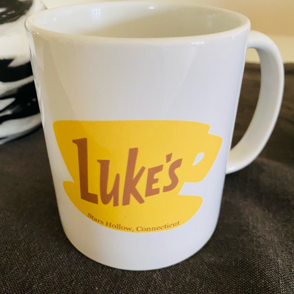 Gilmore Girls Luke’s Coffee Mug Stars Hollow